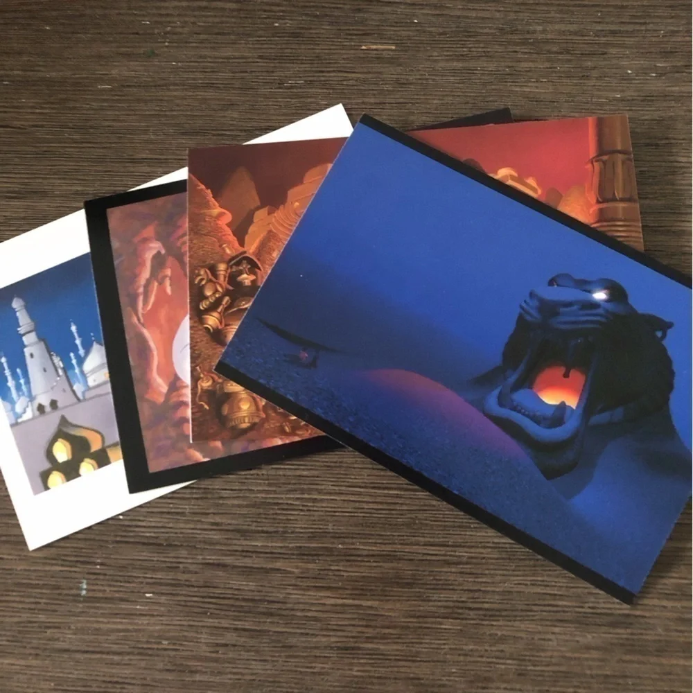 Disney Movie Postcards: Aladdin: In the Cave 5 pack